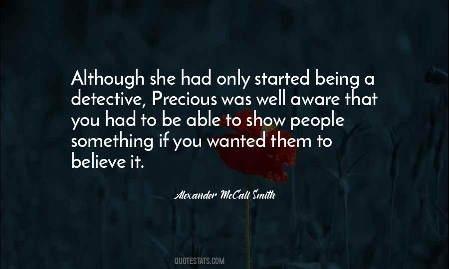 Alexander McCall Smith Quotes #1596960