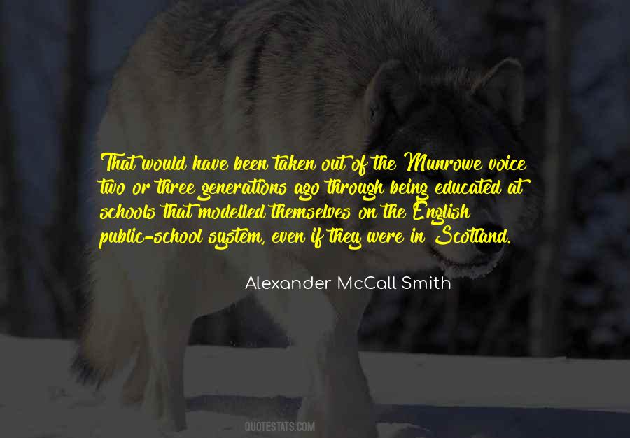 Alexander McCall Smith Quotes #1838317