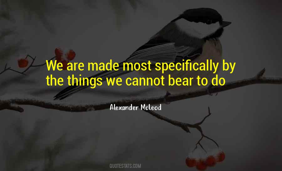 Alexander McLeod Quotes #1087744