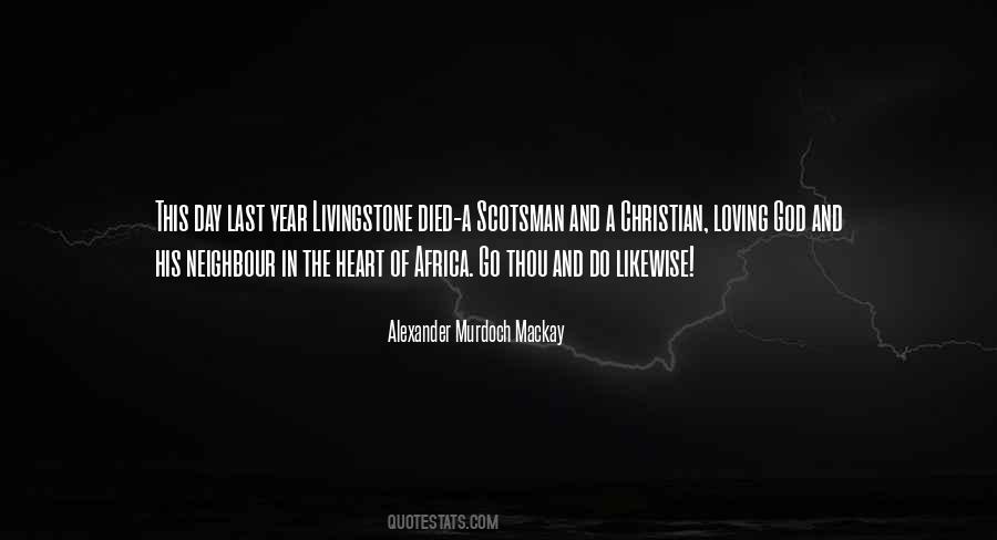 Alexander Murdoch Mackay Quotes #1775465