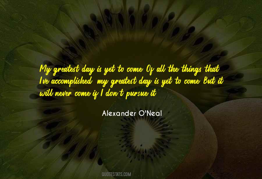 Alexander O'Neal Quotes #378720