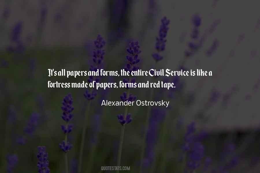 Alexander Ostrovsky Quotes #848099 Alexander Ostrovsky Quotes #848099