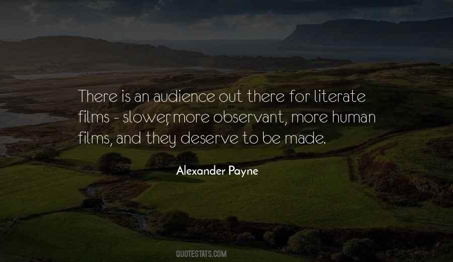 Alexander Payne Quotes #775590