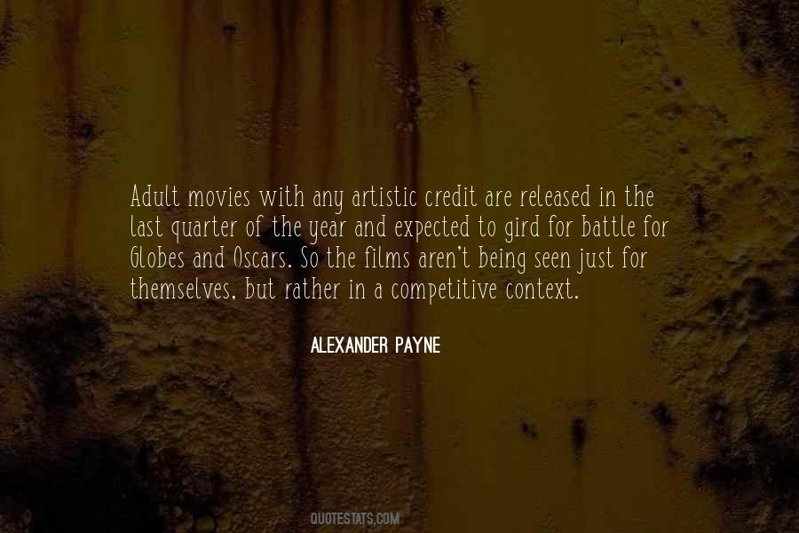 Alexander Payne Quotes #882098