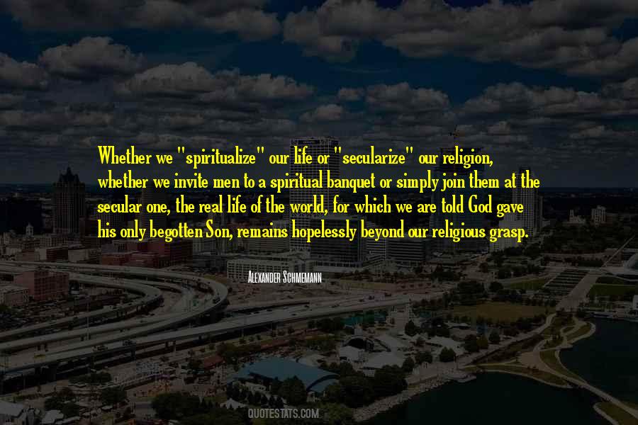 Alexander Schmemann Quotes #91383