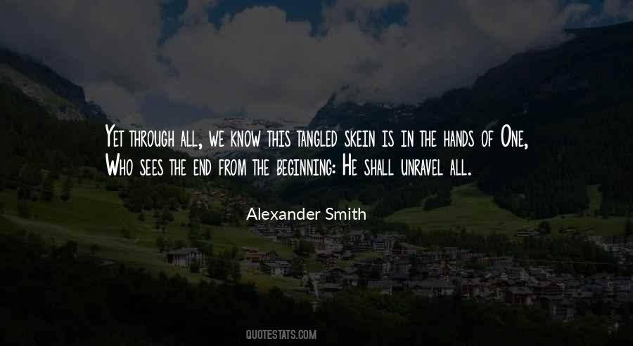 Alexander Smith Quotes #1281102