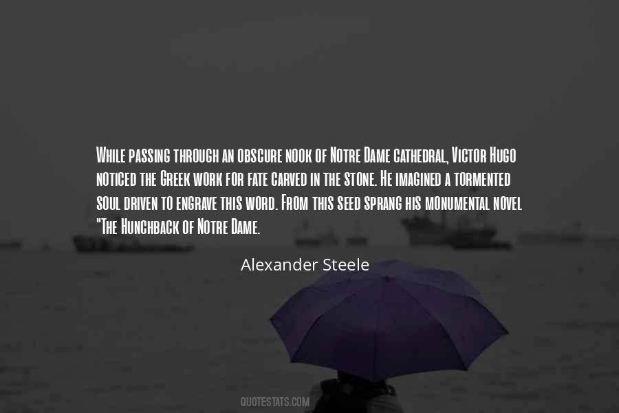 Alexander Steele Quotes #63820