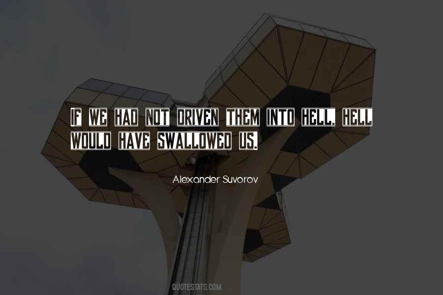Alexander Suvorov Quotes #1613476
