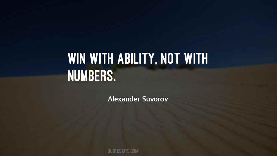 Alexander Suvorov Quotes #894672