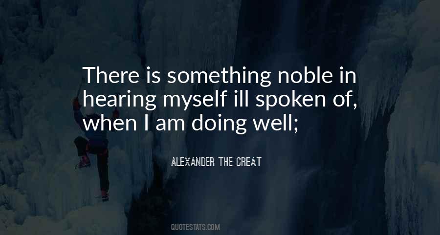Alexander The Great Quotes #220542