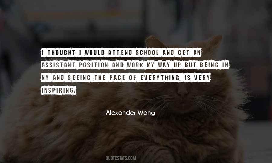 Alexander Wang Quotes #636186