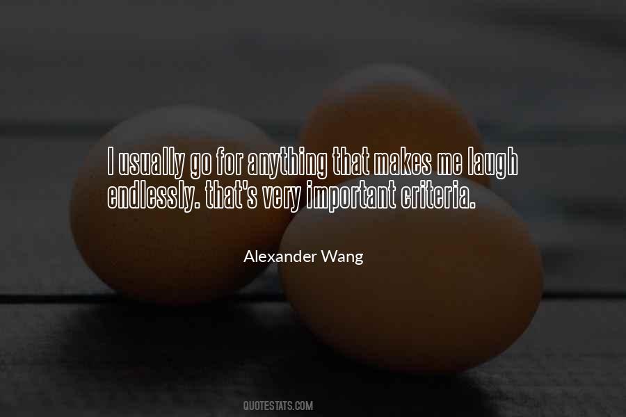 Alexander Wang Quotes #949780