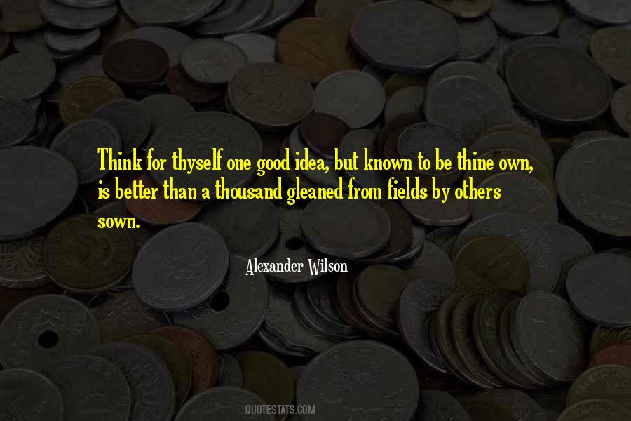 Alexander Wilson Quotes #1821618