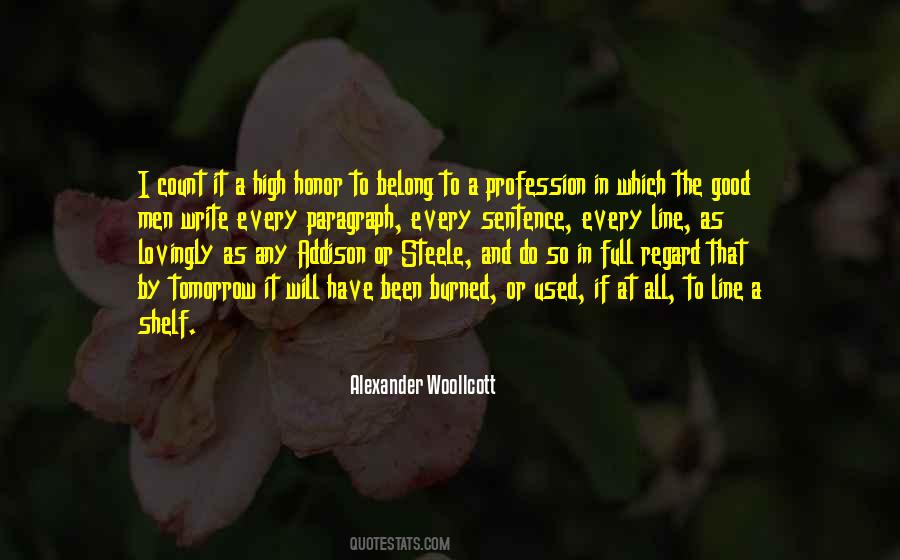 Alexander Woollcott Quotes #341451