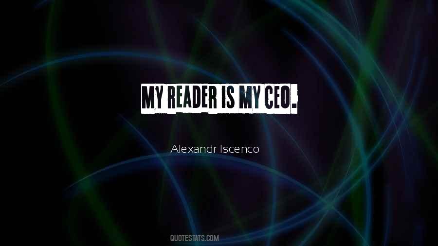 Alexandr Iscenco Quotes #1424736