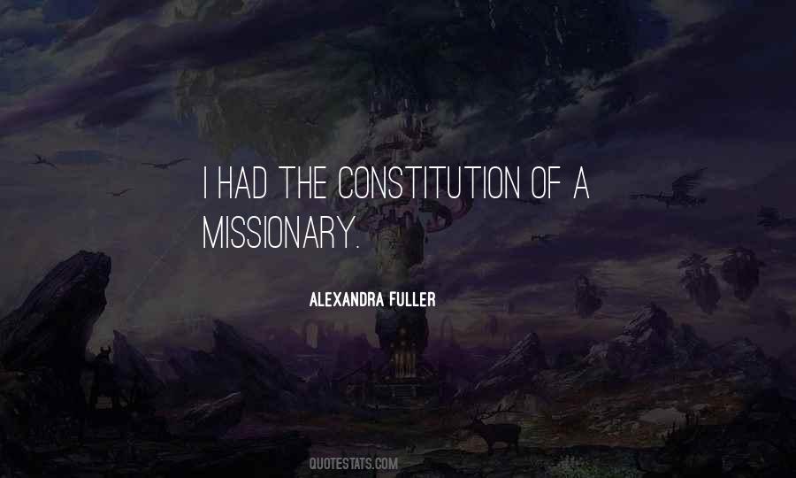 Alexandra Fuller Quotes #374476