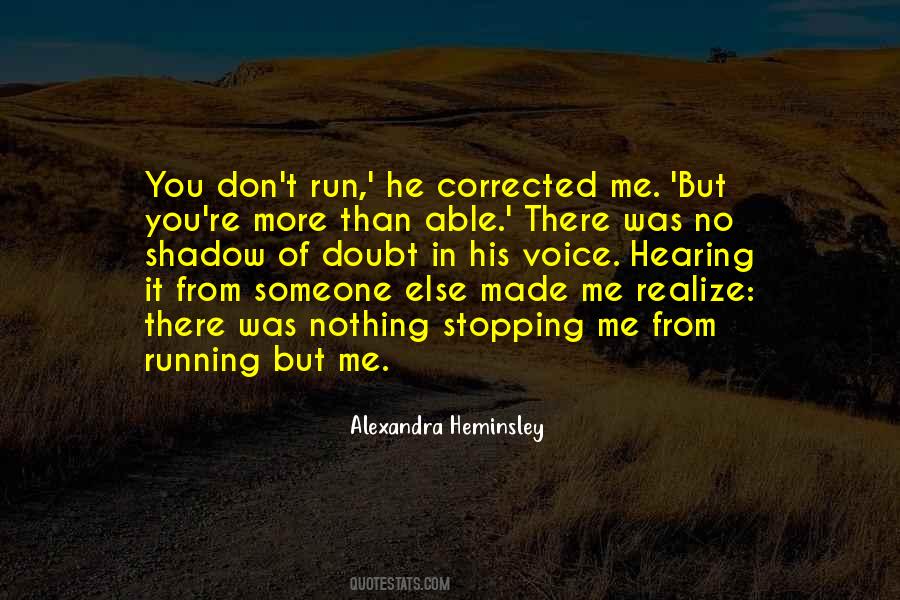 Alexandra Heminsley Quotes #1003394