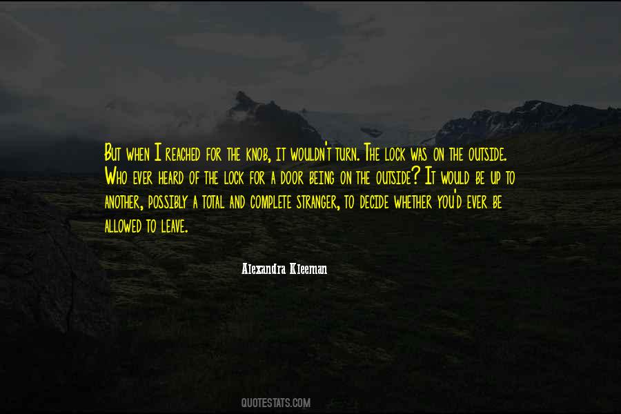 Alexandra Kleeman Quotes #1538067
