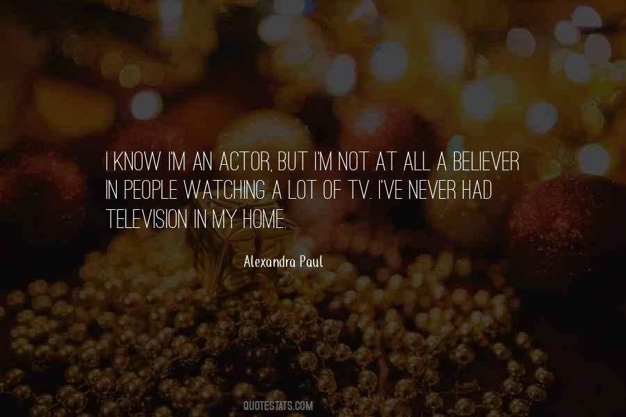 Alexandra Paul Quotes #307257