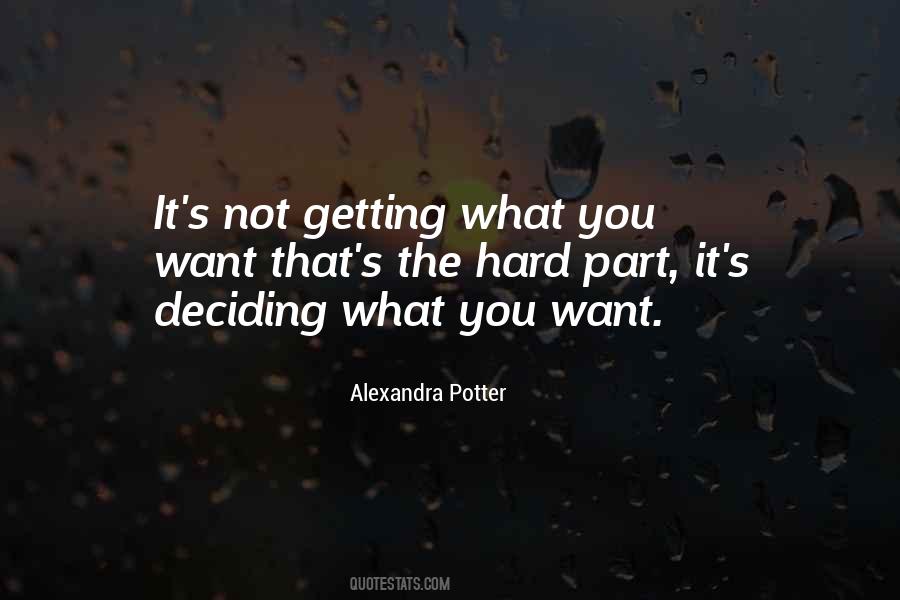 Alexandra Potter Quotes #1280587