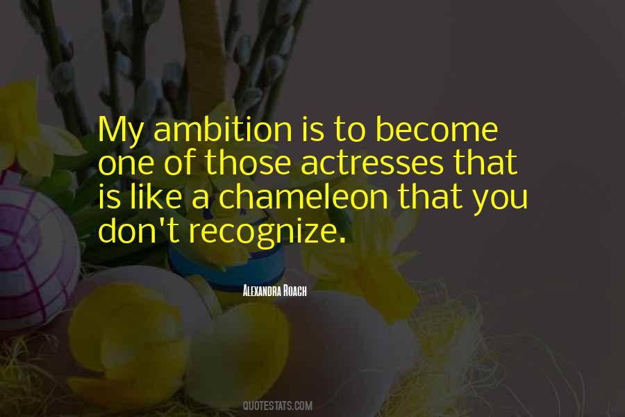 Alexandra Roach Quotes #1728804