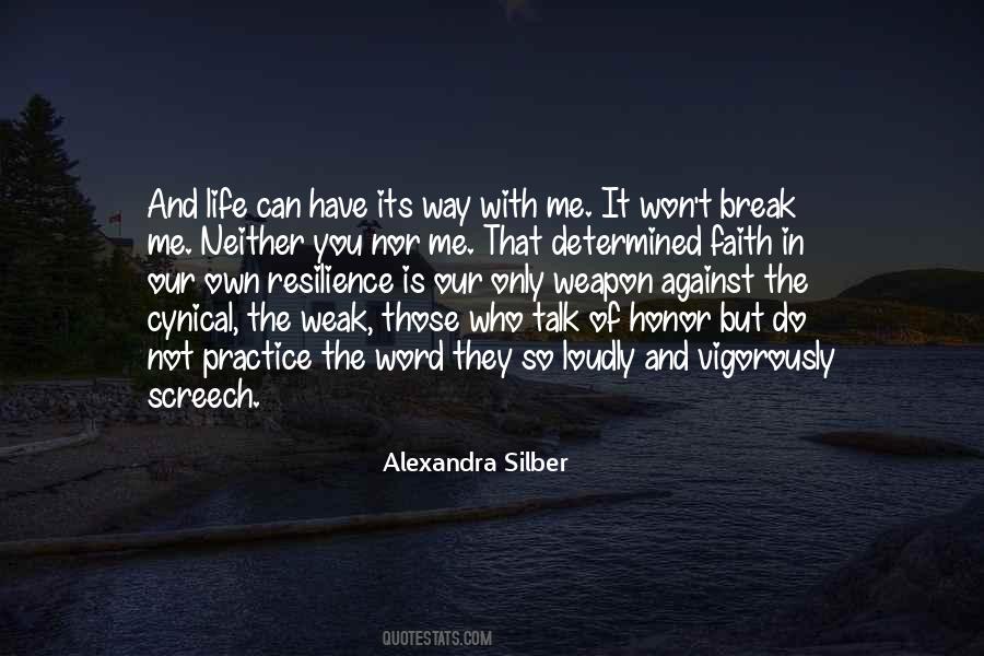 Alexandra Silber Quotes #1775737