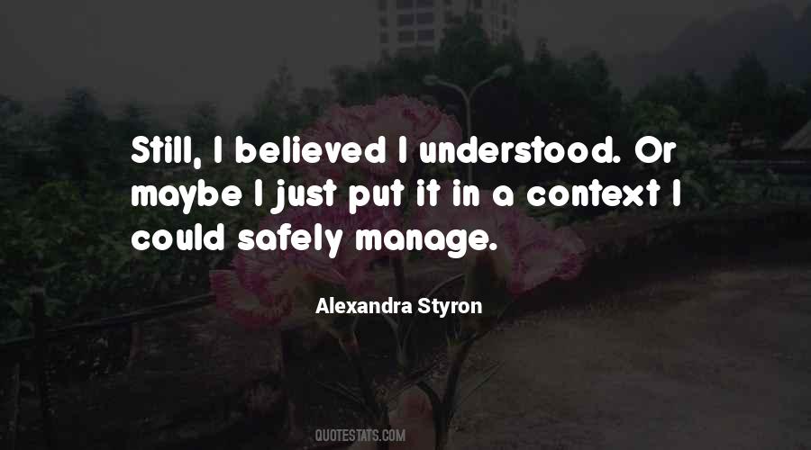 Alexandra Styron Quotes #1458193