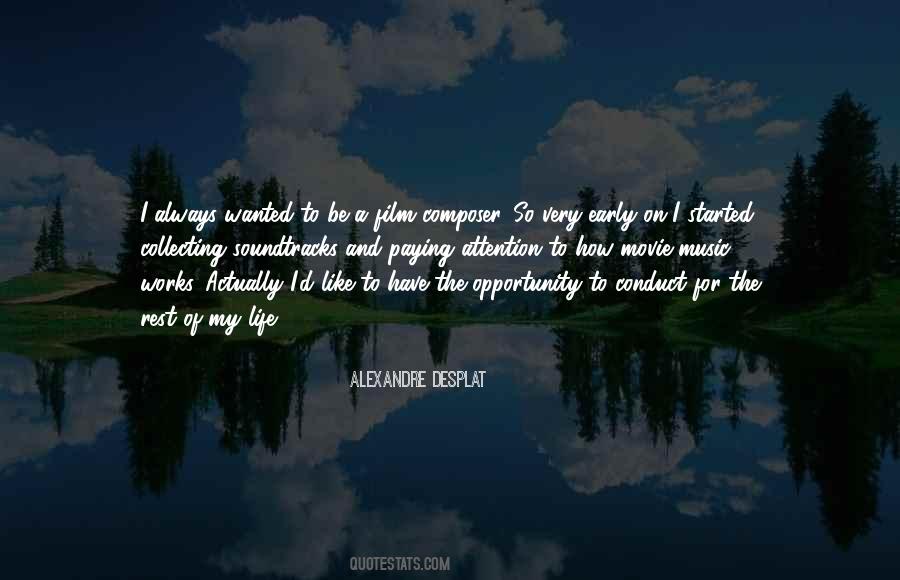 Alexandre Desplat Quotes #572060