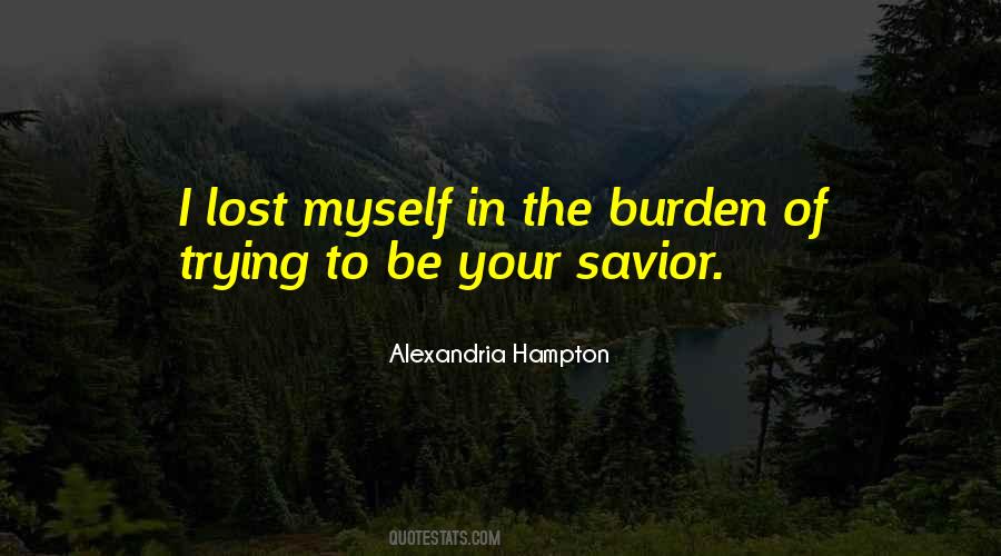 Alexandria Hampton Quotes #1283955