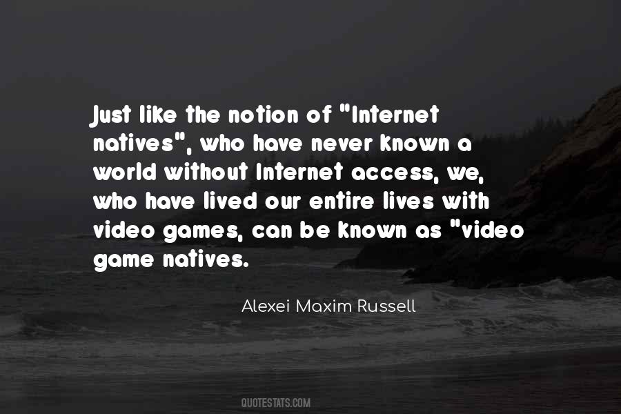 Alexei Maxim Russell Quotes #1743121