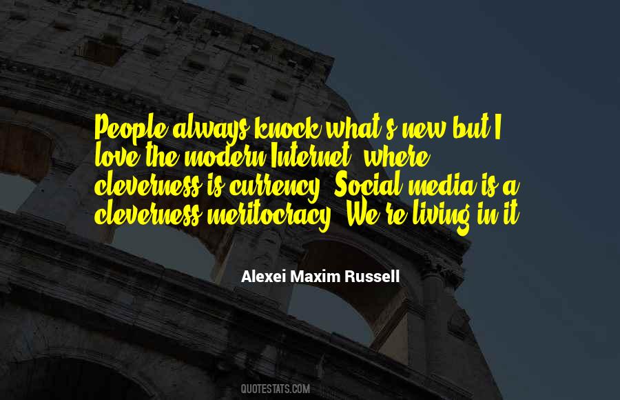 Alexei Maxim Russell Quotes #1746006