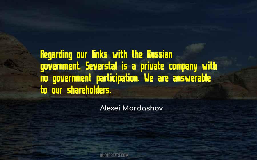 Alexei Mordashov Quotes #1512147