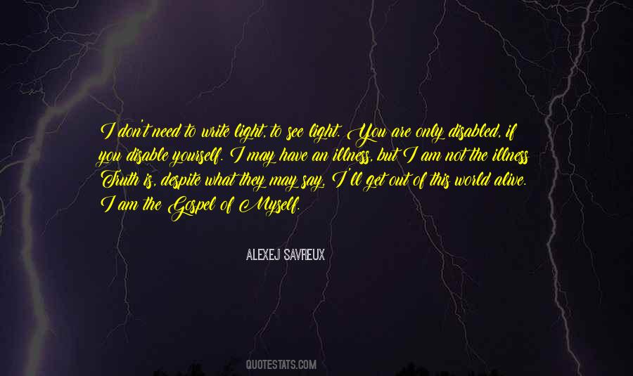 Alexej Savreux Quotes #1097563