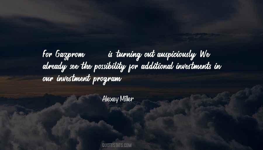 Alexey Miller Quotes #193545