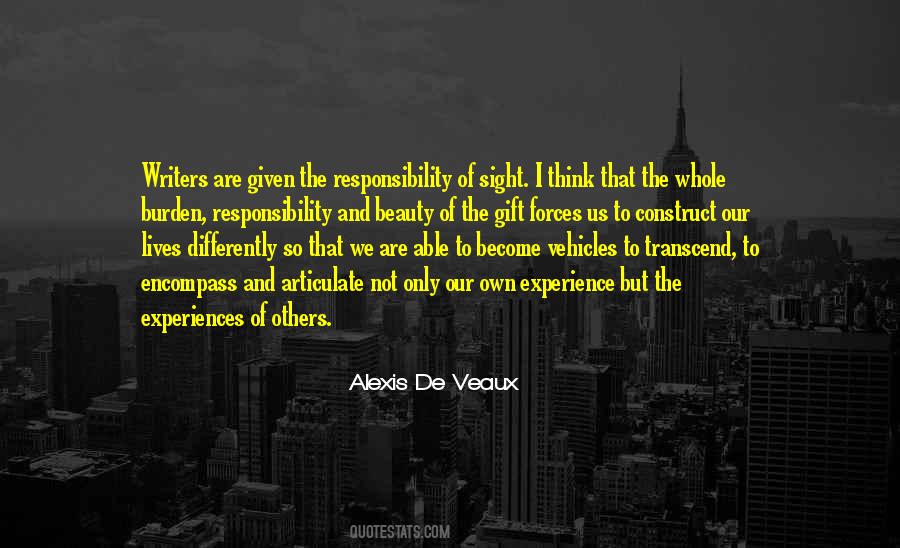 Alexis De Veaux Quotes #350682