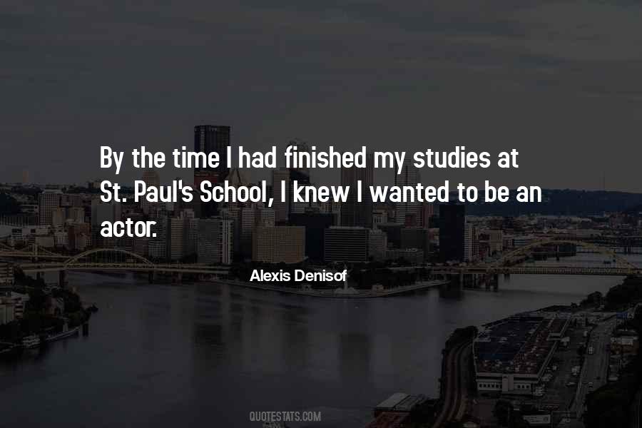 Alexis Denisof Quotes #119768