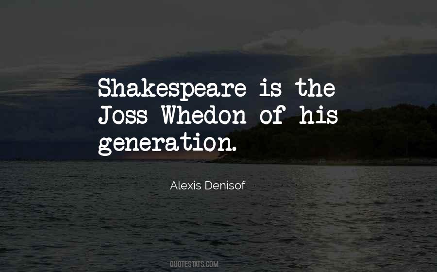 Alexis Denisof Quotes #979898