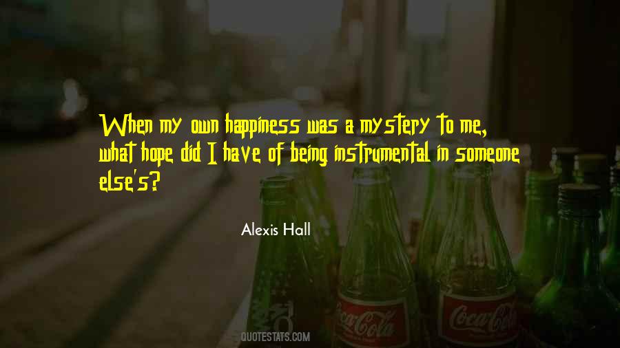 Alexis Hall Quotes #1476887