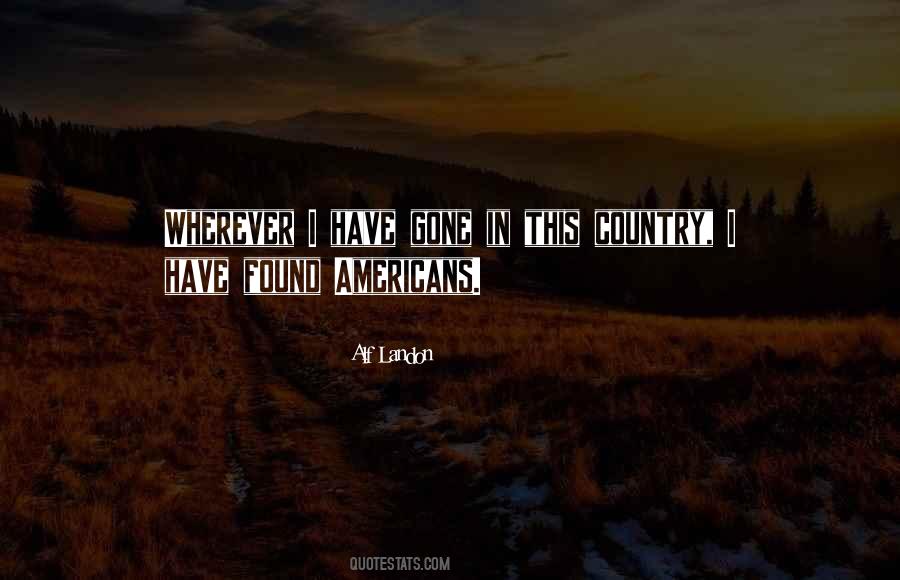 Alf Landon Quotes #346363