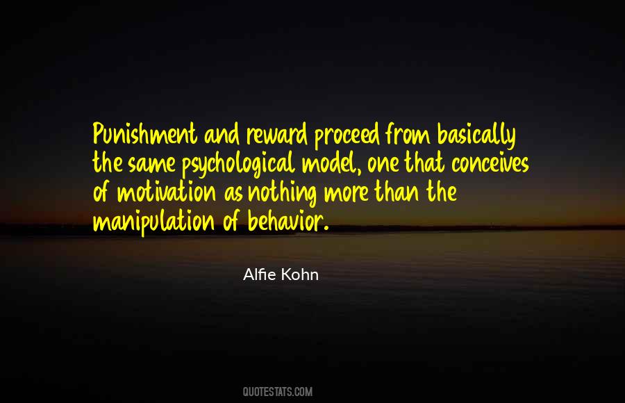 Alfie Kohn Quotes #677160