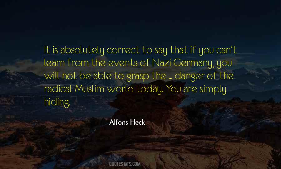 Alfons Heck Quotes #836189