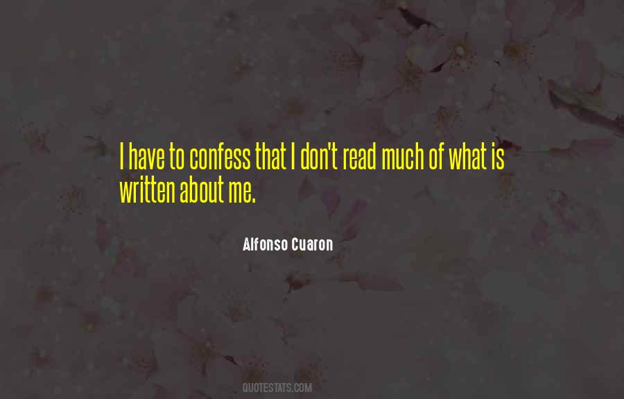 Alfonso Cuaron Quotes #1533512