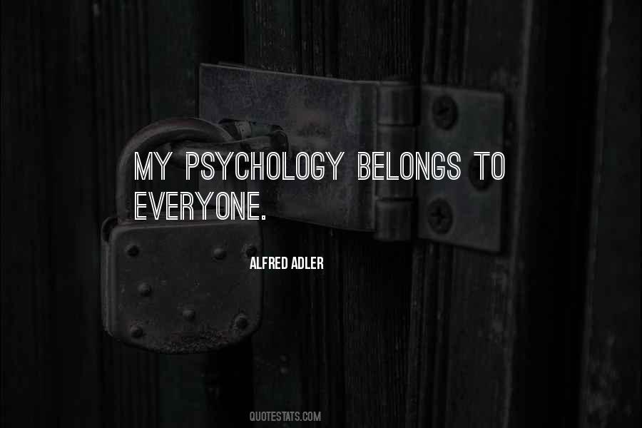 Alfred Adler Quotes #977646