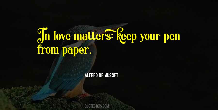 Alfred De Musset Quotes #540779