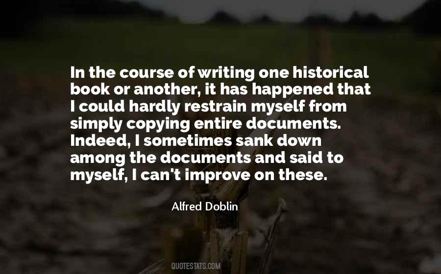 Alfred Doblin Quotes #618138