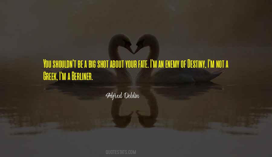 Alfred Doblin Quotes #680099