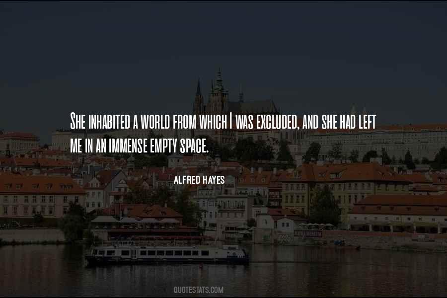 Alfred Hayes Quotes #1068859