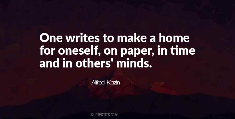 Alfred Kazin Quotes #1092259