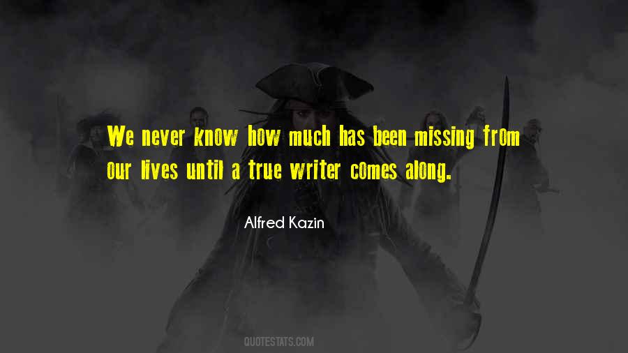 Alfred Kazin Quotes #895492