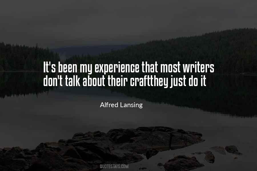 Alfred Lansing Quotes #1594095